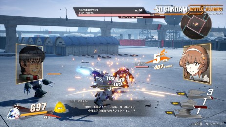 画像ギャラリー No.024のサムネイル画像 / 「SDガンダム バトルアライアンス」，チェインブレイカーやバランサーゲージなどのゲームシステムが明らかに