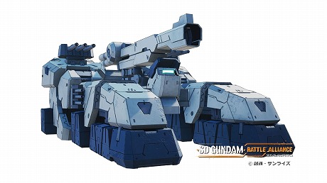 画像ギャラリー No.002のサムネイル画像 / 「SDガンダム バトルアライアンス」，本作オリジナルのモビルアーマーを公開。DLC第1弾“神話と継承”の参戦機体も明らかに