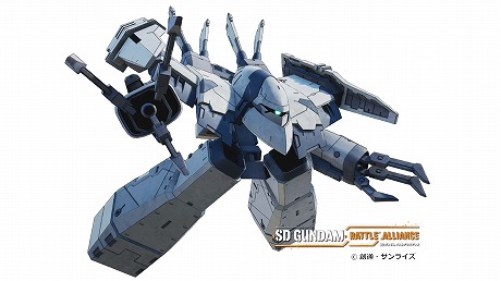 画像ギャラリー No.005のサムネイル画像 / 「SDガンダム バトルアライアンス」，本作オリジナルのモビルアーマーを公開。DLC第1弾“神話と継承”の参戦機体も明らかに