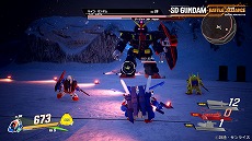画像ギャラリー No.011のサムネイル画像 / 「SDガンダム バトルアライアンス」，本作オリジナルのモビルアーマーを公開。DLC第1弾“神話と継承”の参戦機体も明らかに
