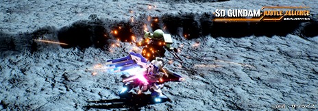 画像ギャラリー No.019のサムネイル画像 / 「SDガンダム バトルアライアンス」，本作オリジナルのモビルアーマーを公開。DLC第1弾“神話と継承”の参戦機体も明らかに