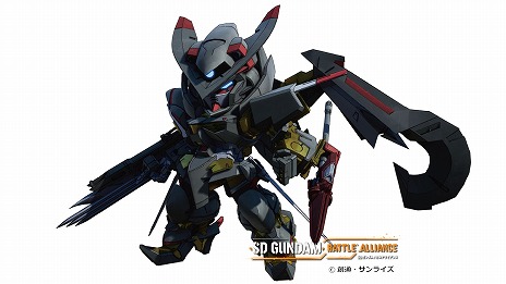 画像ギャラリー No.034のサムネイル画像 / 「SDガンダム バトルアライアンス」，本作オリジナルのモビルアーマーを公開。DLC第1弾“神話と継承”の参戦機体も明らかに