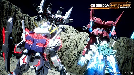 画像ギャラリー No.043のサムネイル画像 / 「SDガンダム バトルアライアンス」，本作オリジナルのモビルアーマーを公開。DLC第1弾“神話と継承”の参戦機体も明らかに