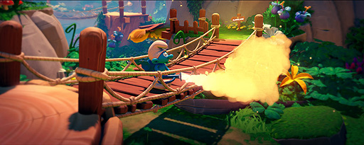画像ギャラリー No.005のサムネイル画像 / 「The Smurfs Mission Vileaf（スマーフ 邪悪な葉っぱ大作戦）」日本語版がPS5とSwitch，PS4に向けて4月14日発売へ