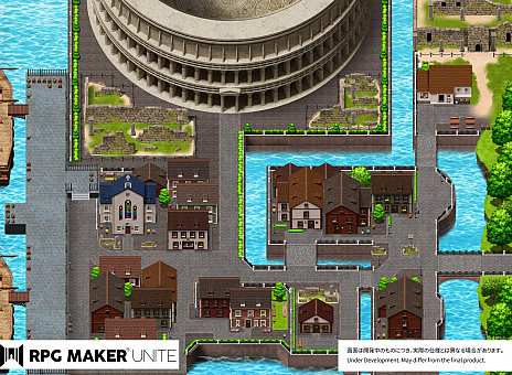 画像ギャラリー No.006のサムネイル画像 / ツクールシリーズ最新作「RPG Maker Unite」の最新情報公開。フルHD解像度に対応し，UIとUXを一新