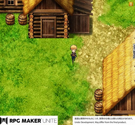画像ギャラリー No.007のサムネイル画像 / 「RPG Maker Unite」，新機能“一枚絵マップ”の詳細を公開。大型パーツとの組み合わせで，より手軽に美しいマップを作成できる