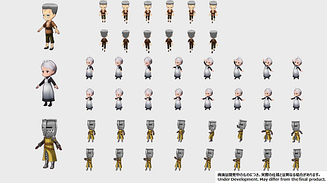 画像ギャラリー No.007のサムネイル画像 / Steamで先行販売中のゲーム開発ツール，「RPG Maker 3Dキャラクターコンバーター」の詳細情報を公開。既存のRPG Makerシリーズでも使用可能
