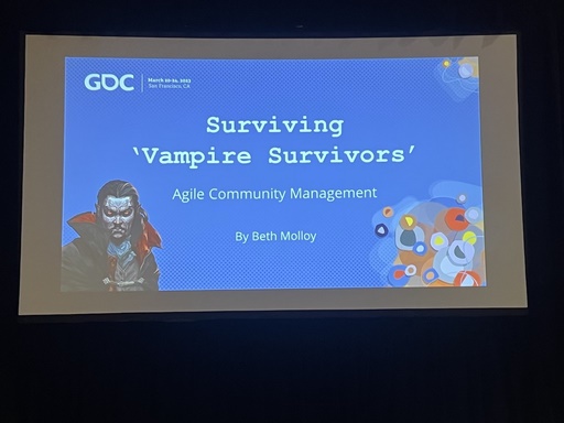 画像ギャラリー No.014のサムネイル画像 / ［GDC 2023］「Vampire Survivors」の口コミはどのように広がっていったのか。コミュニティ・マネージャーがSNS活用で学んだ“シンプルだけど大事なこと”