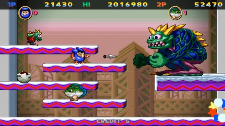 画像ギャラリー No.005のサムネイル画像 / Switch向けアクション「スノーブラザーズ スペシャル」本日発売。DL版が抽選で当たる“発売記念キャンペーン”開催中