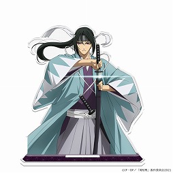 画像ギャラリー No.003のサムネイル画像 / OVA「薄桜鬼」，アクリルキャラスタンドや缶バッジなどのグッズをリリース