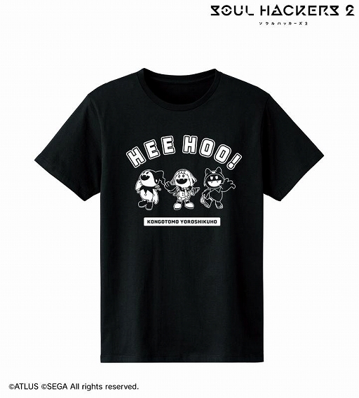 画像ギャラリー No.005のサムネイル画像 / トレーディング缶バッジやTシャツなど「ソウルハッカーズ2」のグッズ6種類の受注が開始に