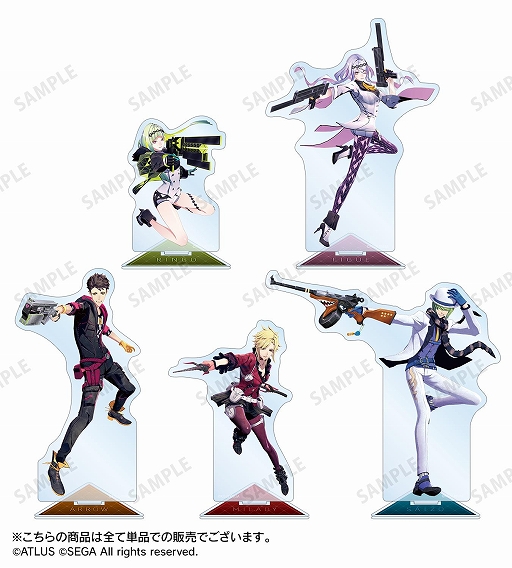 画像ギャラリー No.011のサムネイル画像 / トレーディング缶バッジやTシャツなど「ソウルハッカーズ2」のグッズ6種類の受注が開始に