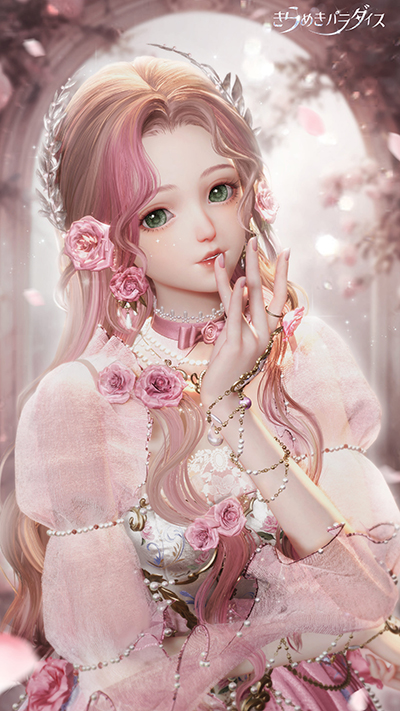 画像ギャラリー No.009のサムネイル画像 / PC版「きらめきパラダイス」配信開始。より美しい画面で着せ替えが楽しめる。星5セットコーデ「ヴィーナスの心」「湖心スピン」も登場