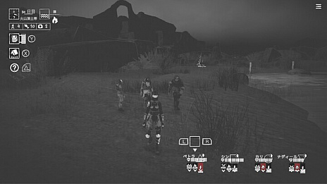 画像ギャラリー No.004のサムネイル画像 / Switch版「Ashwalkers」，本日より配信開始。人類の希望を託された4人が安住の地を求めて冒険を続けるアドベンチャー