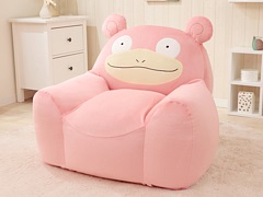 ポケモン「ヤドン」をモチーフにしたビーズソファが登場。見た目の可愛らしさだけでなく，フィット感が高く，包み込まれるような座り心地に