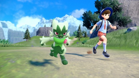 画像ギャラリー No.011のサムネイル画像 / 「ポケットモンスター スカーレット・バイオレット」ポケモン1000種類突破記念の映像が公開に。1000番目のポケモン“サーフゴー”登場