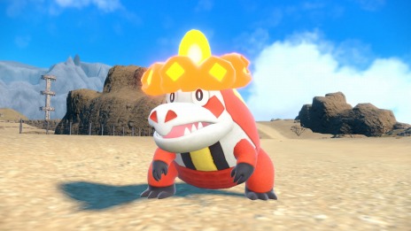 画像ギャラリー No.015のサムネイル画像 / 「ポケットモンスター スカーレット・バイオレット」ポケモン1000種類突破記念の映像が公開に。1000番目のポケモン“サーフゴー”登場