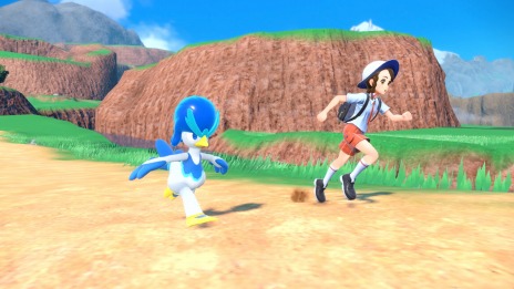 画像ギャラリー No.019のサムネイル画像 / 「ポケットモンスター スカーレット・バイオレット」ポケモン1000種類突破記念の映像が公開に。1000番目のポケモン“サーフゴー”登場