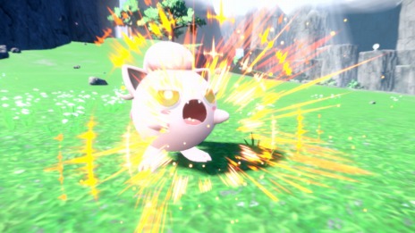 画像ギャラリー No.028のサムネイル画像 / 「ポケットモンスター スカーレット・バイオレット」ポケモン1000種類突破記念の映像が公開に。1000番目のポケモン“サーフゴー”登場