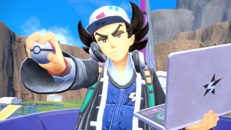 画像ギャラリー No.049のサムネイル画像 / 「ポケットモンスター スカーレット・バイオレット」ポケモン1000種類突破記念の映像が公開に。1000番目のポケモン“サーフゴー”登場