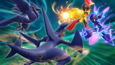 画像ギャラリー No.050のサムネイル画像 / 「ポケットモンスター スカーレット・バイオレット」ポケモン1000種類突破記念の映像が公開に。1000番目のポケモン“サーフゴー”登場