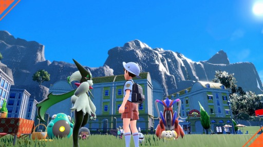 画像ギャラリー No.057のサムネイル画像 / 「ポケットモンスター スカーレット・バイオレット」ポケモン1000種類突破記念の映像が公開に。1000番目のポケモン“サーフゴー”登場
