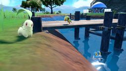 画像ギャラリー No.002のサムネイル画像 / 「ポケモン スカーレット・バイオレット」，追加DLC「ゼロの秘宝 後編・藍の円盤」の最新情報を公開。歴代のパートナーポケモンが登場