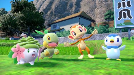 画像ギャラリー No.023のサムネイル画像 / 「ポケモン スカーレット・バイオレット」，追加DLC「ゼロの秘宝 後編・藍の円盤」の最新情報を公開。歴代のパートナーポケモンが登場