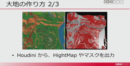 画像ギャラリー No.036のサムネイル画像 / ［CEDEC 2023］「ポケモンSV」はリアルな世界を目指していた。「パルデア地方を描き出す――見た目の仕組みを徹底解説！」レポート