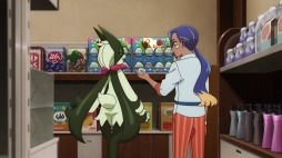 画像ギャラリー No.002のサムネイル画像 / 「ポケモンSV」オリジナルWebアニメ「放課後のブレス」第2話公開。アリキスと相棒のマスカーニャが主人公に