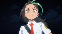 画像ギャラリー No.003のサムネイル画像 / 「ポケモンSV」オリジナルWebアニメ「放課後のブレス」第2話公開。アリキスと相棒のマスカーニャが主人公に