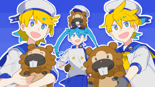 画像ギャラリー No.004のサムネイル画像 / 「ポケミク」10曲目はワンダフル☆オポチュニティ!による「ゴー!ビッパ団」。2月2日18:30に公開予定