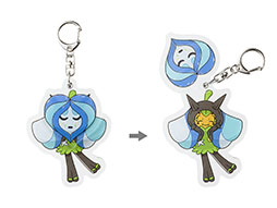 画像ギャラリー No.007のサムネイル画像 / 「ポケモン」，仮面を着け外しできるオーガポンのフィギュアを2月8日に発売。アクリルキーホルダーやハンドタオルも登場