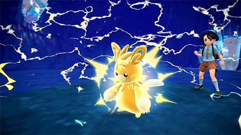 画像ギャラリー No.003のサムネイル画像 / 「ポケモンSV」，YOASOBI「Biri-Biri」の発売を記念し，「ヨアソビのパーモット」を配布。3月13日正午頃に受け取り用の「あいことば」を公開