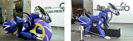画像ギャラリー No.005のサムネイル画像 / 「トヨタミライドンプロジェクト」展示＆試乗イベント，3月15日から17日まで開催。実物大ミライドンに乗れるチャンス