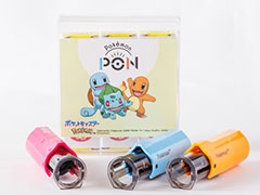 ヒトカゲ，ゼニガメ，フシギダネのかわいいポケモンはんこが登場。「旅立ちのパートナーセット（カントー地方ver.）」，本日発売