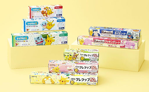 画像ギャラリー No.002のサムネイル画像 / ポケモンデザインの「NEWクレラップ」「iremo（イレモ）」「Rakucho（ラクッチョ）」，7月1日より順次発売