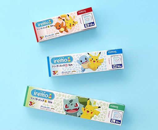 画像ギャラリー No.012のサムネイル画像 / ポケモンデザインの「NEWクレラップ」「iremo（イレモ）」「Rakucho（ラクッチョ）」，7月1日より順次発売