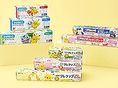 ポケモンデザインの「NEWクレラップ」「iremo（イレモ）」「Rakucho（ラクッチョ）」，7月1日より順次発売