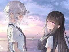 お互いの大切な人を上書きする恋を描く百合ビジュアルノベル「嘘から始まる恋の夏」Steam版の配信を開始。リリース記念セールで10％オフに