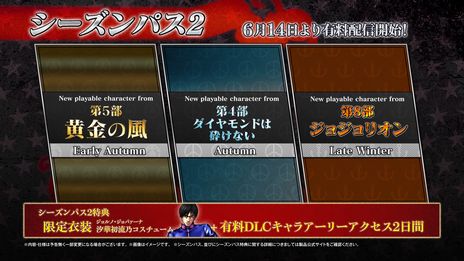 画像ギャラリー No.010のサムネイル画像 / 「ジョジョの奇妙な冒険 オールスターバトル R」，有料DLC第4弾「並行世界から来たディエゴ」が本日より配信。シーズンパス2も登場