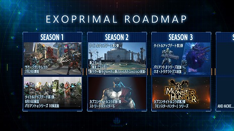 画像ギャラリー No.009のサムネイル画像 / 「エグゾプライマル」，最新トレイラーとロードマップを公開。ファイナルミッションの種類をPvP/PvE/ランダムから選択できる機能も登場
