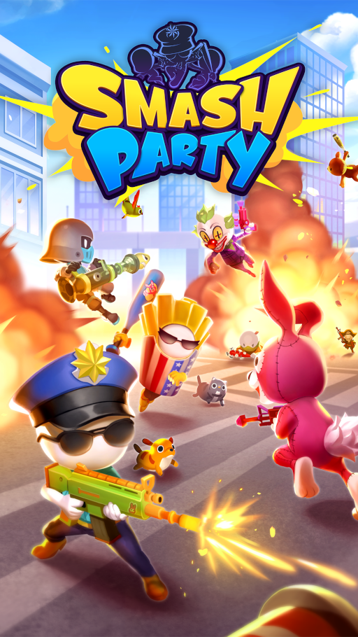 画像ギャラリー No.001のサムネイル画像 / カジュアルアクションゲーム「スマッシュパーティ」が世界170ヶ国で配信開始