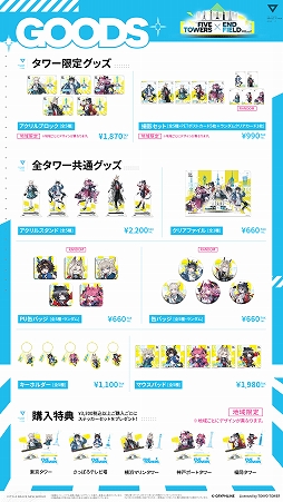 画像ギャラリー No.003のサムネイル画像 / 「アークナイツ：エンドフィールド」と全国5都市のタワーコラボが3月6日から開催。チケット販売を本日スタート