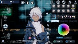 画像ギャラリー No.007のサムネイル画像 / 「Tower of Fantasy(幻塔)」は,アニメ風グラフィックスで自由なキャラメイクが楽しめる。事前ダウンロードでこだわりの自キャラを作ろう