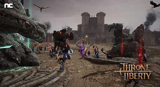 画像ギャラリー No.004のサムネイル画像 / 新作MMORPG「THRONE AND LIBERTY」,初となる「攻城戦」を2月に実施予定。ユニークな攻城兵器などのディテールを紹介