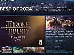 「スローン・アンド・リバティ」，2024年 Steam年間ベストで売上上位，新作，最もプレイされたゲームの3部門でゴールド認定