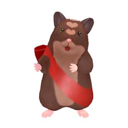 画像ギャラリー No.002のサムネイル画像 / 「ハムスターの里」,マンスリーイベント“ハムハムばれんたいん”にレアハムスターが登場