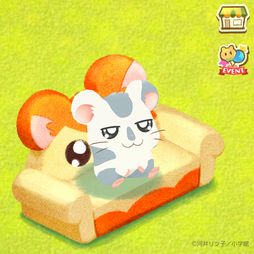 画像ギャラリー No.004のサムネイル画像 / 「ハムスターの里」で「とっとこハム太郎」とのコラボイベント開始。ハム太郎やりぼんちゃんといったハムちゃんずの7キャラが登場