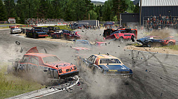 画像ギャラリー No.002のサムネイル画像 / Switch版「Wreckfest レックフェスト」本日発売。ルール無用の激突レースが楽しめるアクションドライビングゲーム